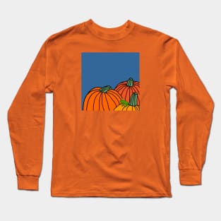 Frog on a Pumpkin Long Sleeve T-Shirt